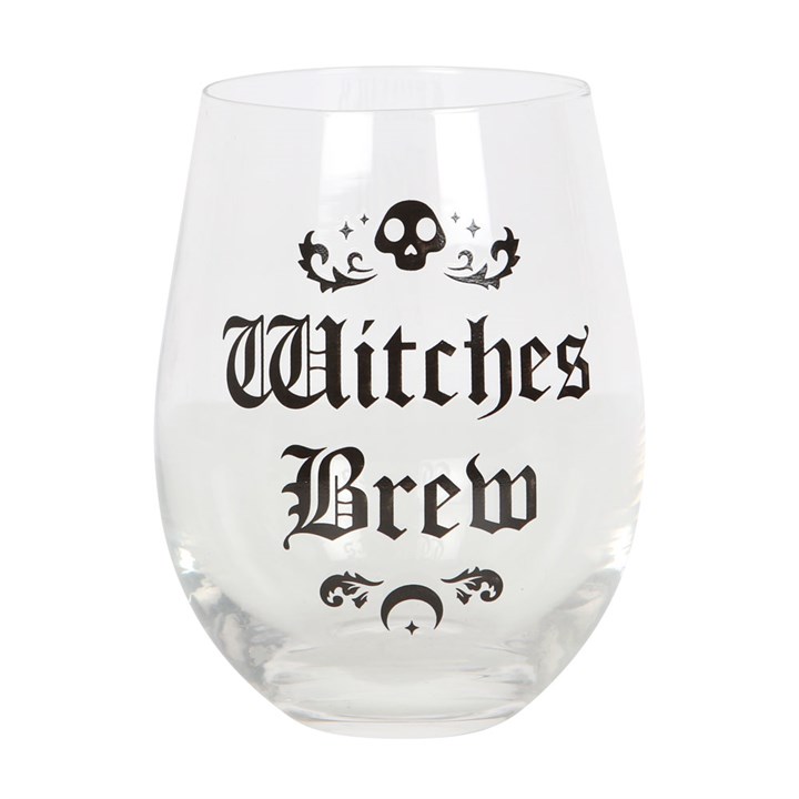 Witches Brew Stemless Wine Glass 1 Witches Brew Stemless Wine Glass