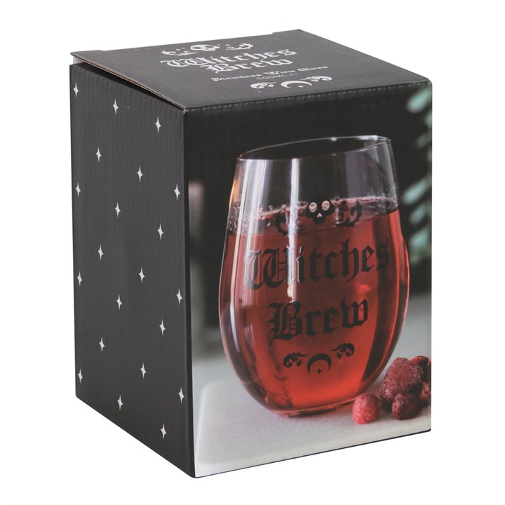 Witches Brew Stemless Wine Glass 3 S03721082 13