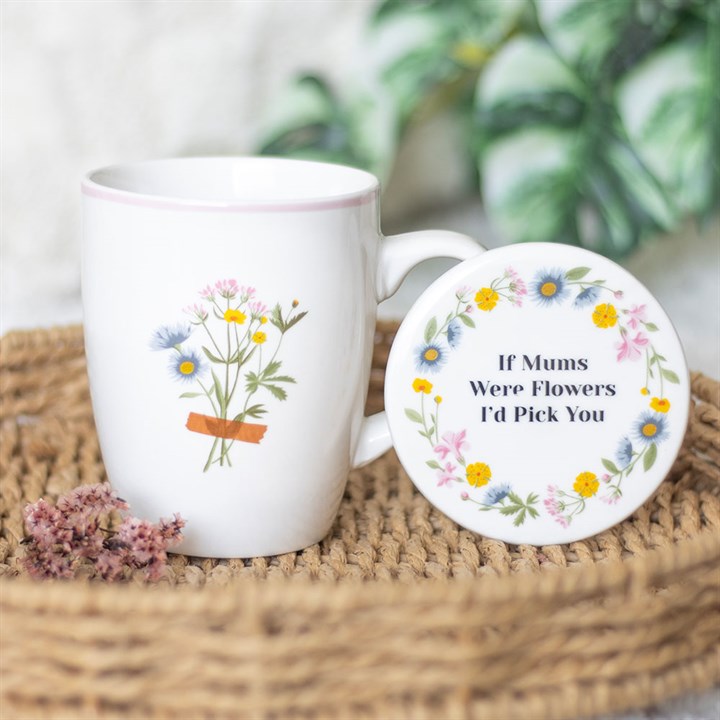 If Mums Were Flowers Floral Mug & Coaster Set 1 If Mums Were Flowers Floral Mug & Coaster Set