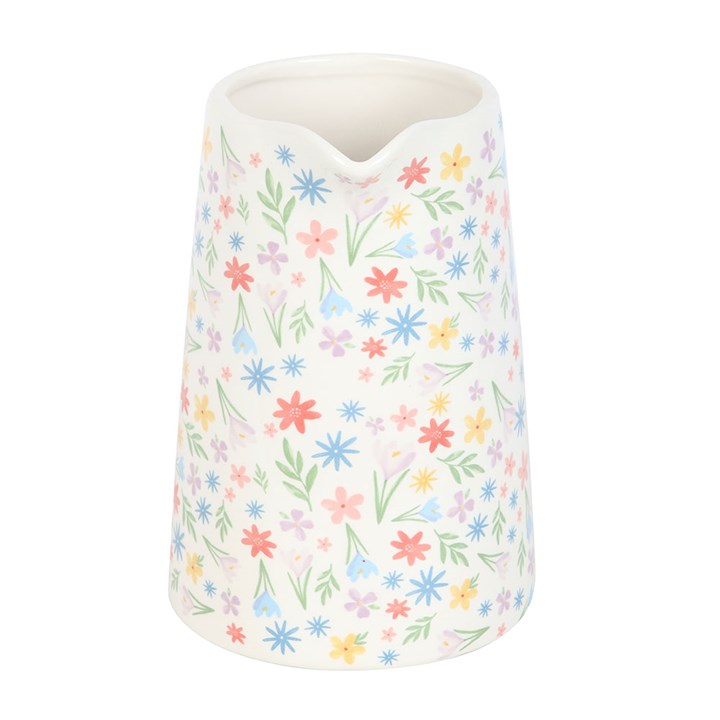 Spring Floral Print Ceramic Flower Jug 5 BU 425254