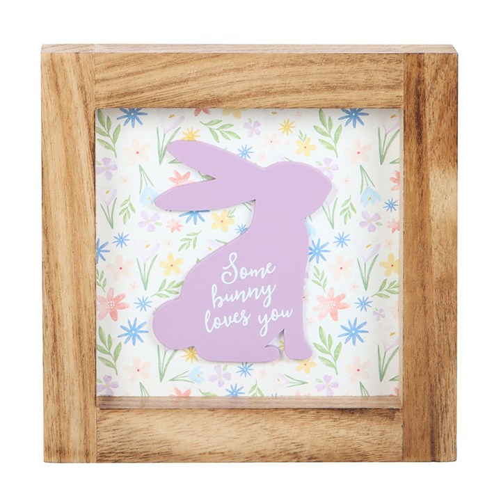 Some Bunny Loves You Wooden Frame Sign 2 BU 442251