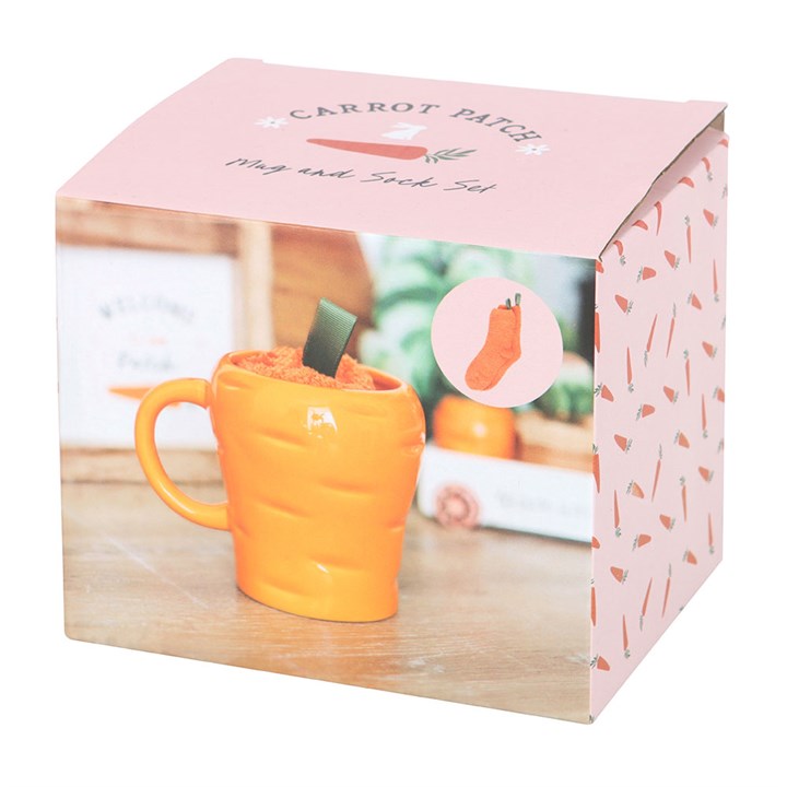 Carrot Shaped Mug and Socks Set 5 CT 373254