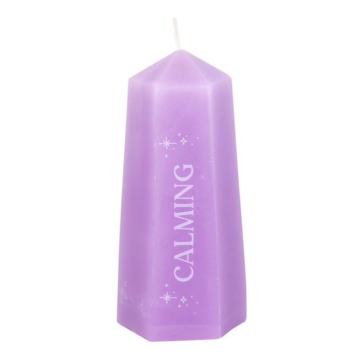 Calming Crystal Candle with Rough Amethyst 3 CW 919242