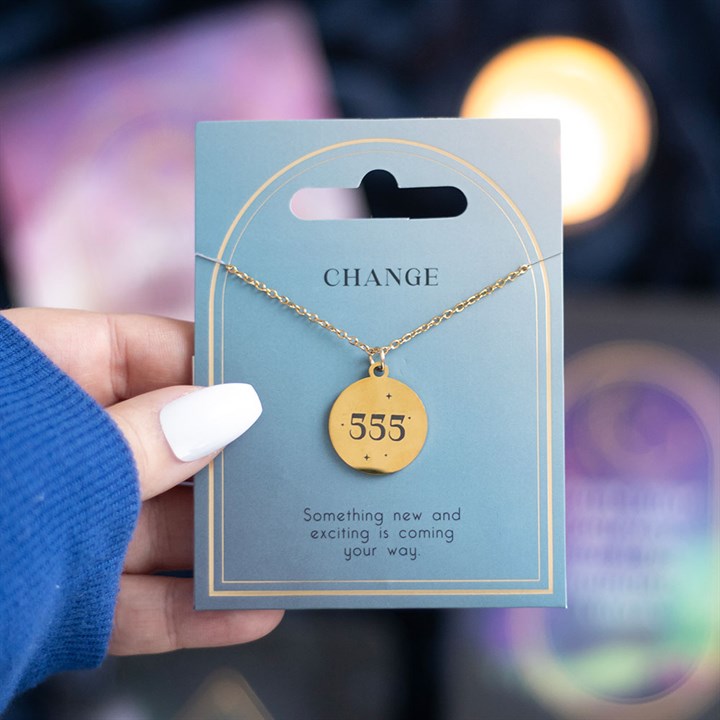 555 Angel Number Change Necklace 1 555 Angel Number Change Necklace
