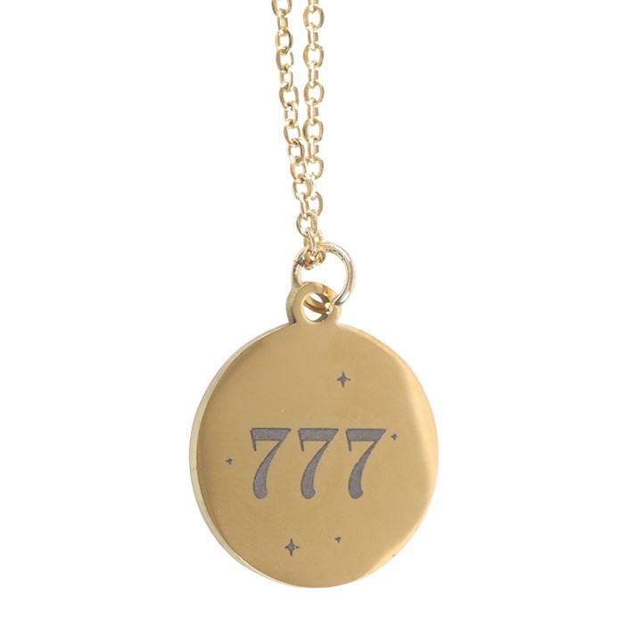 777 Angel Number Luck Necklace 4 ER 491253
