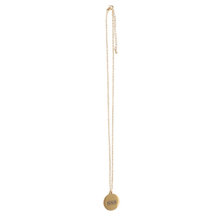 888 Angel Number Abundance Necklace 3 ER 492252