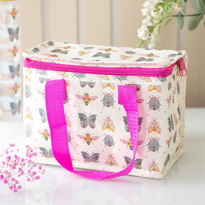 Floral Bug Print Lunch Bag 1 Floral Bug Print Lunch Bag