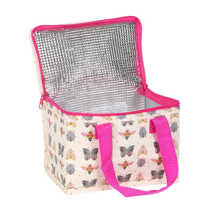 Floral Bug Print Lunch Bag 4 FB 001263