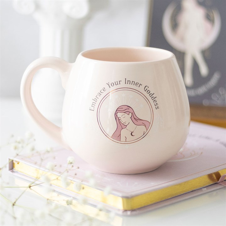 Embrace Your Inner Goddess Rounded Mug 1 Embrace Your Inner Goddess Rounded Mug