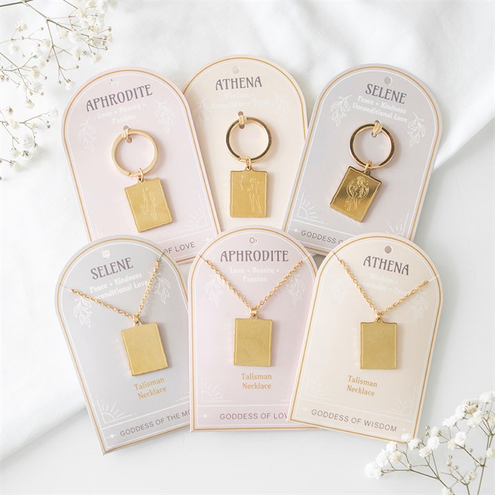 Selene Goddess Talisman Keyring 5 GD 691254