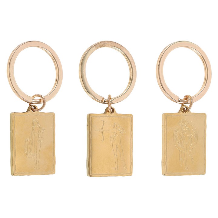 Set of 6 Goddess Energy Keyrings 3 GD 929252