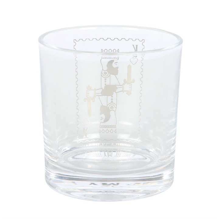 King of My Heart Drinking Glass 3 KD 817252