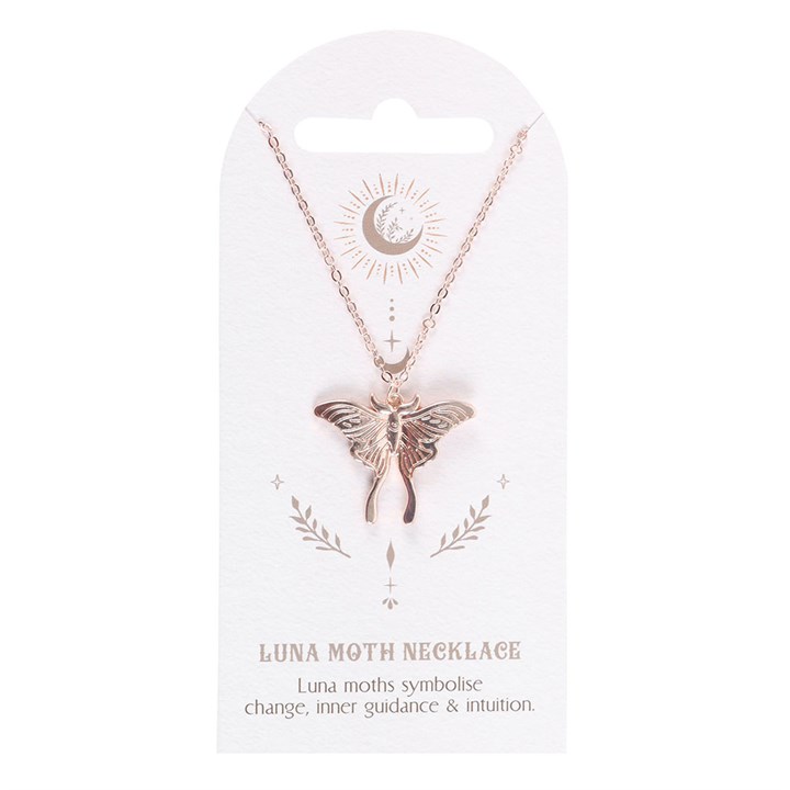 Luna Moth Pendant Necklace 2 LL 213251