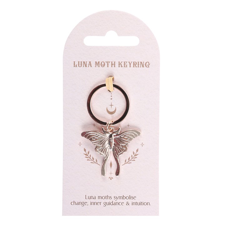 Light Luna Moth Keyring 2 LL 214251