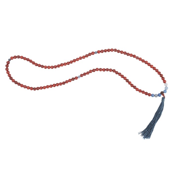Communication Rosewood & Sodalite Mallah Necklace 4 MH 961233