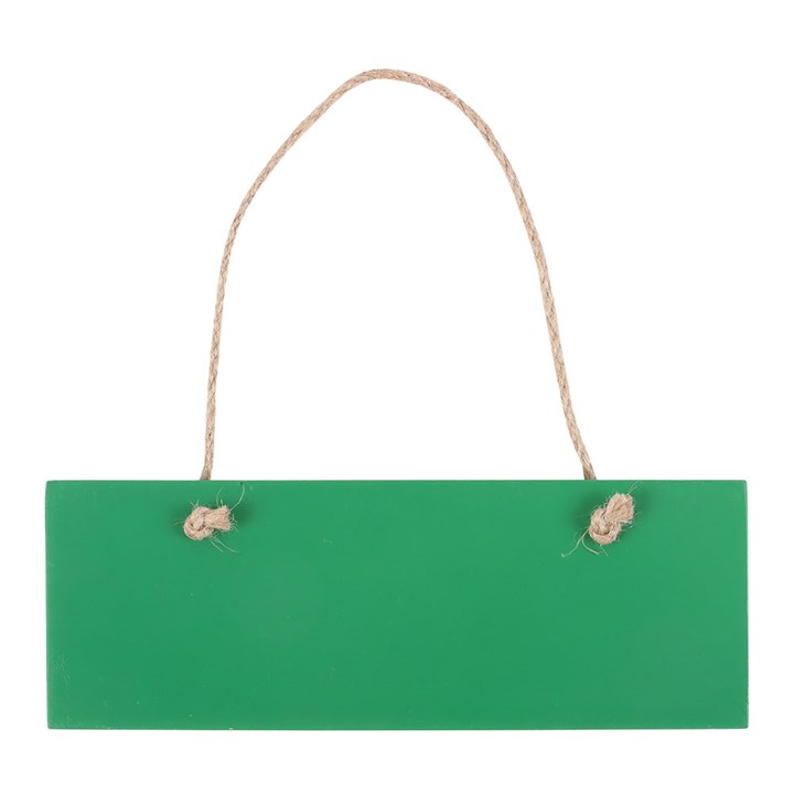 Green Welcome to Our Garden Hanging Sign 4 PO 598253