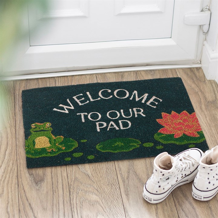 Welcome to Our Pad Doormat 1 Welcome to Our Pad Doormat
