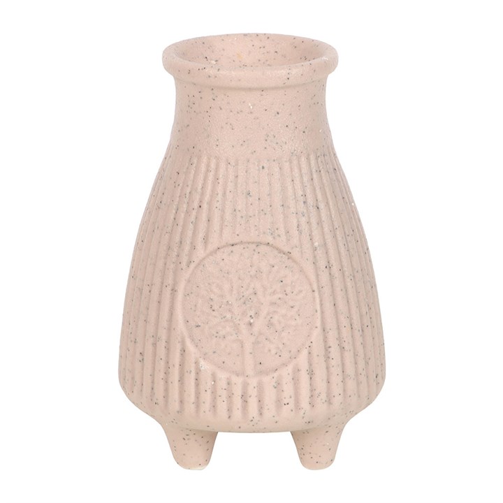 Greige Ribbed Palo Santo Brick Burner 3 PS 025252