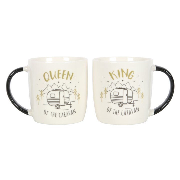 King and Queen Couples Caravan Mug Set 2 S03720086 12