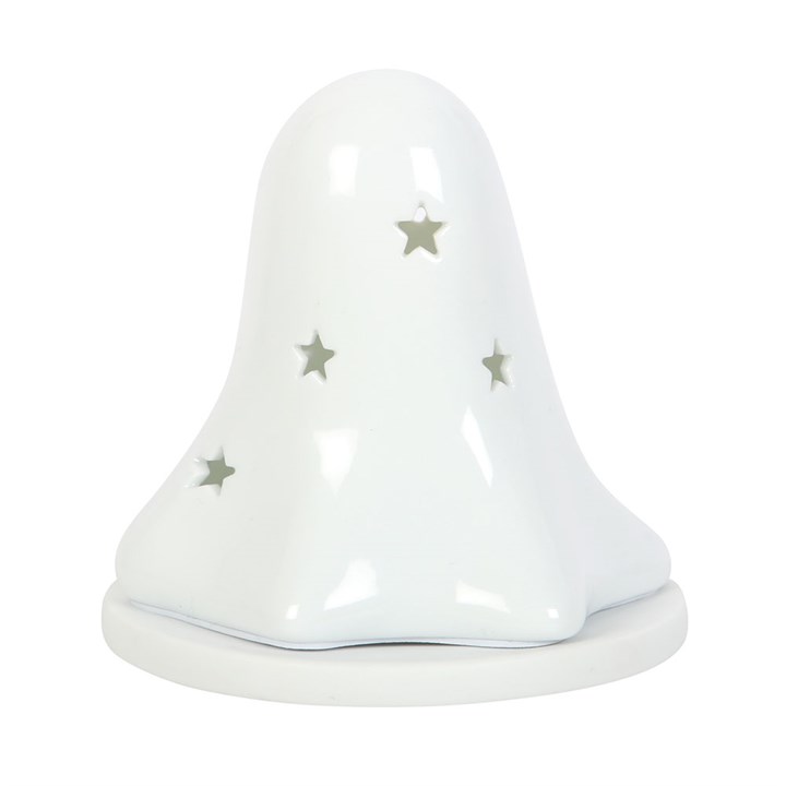 Ceramic Ghost Tealight and Incense Cone Holder 6 S03720662 16