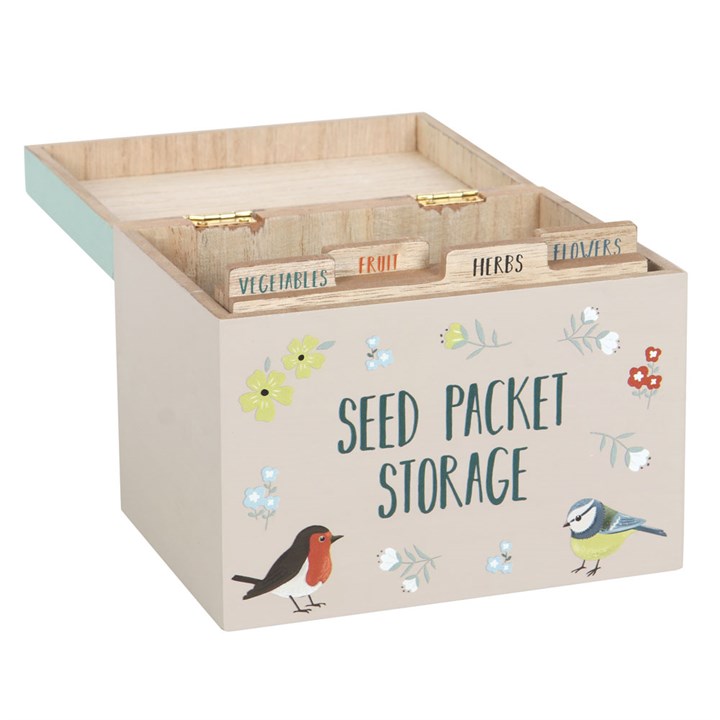 British Garden Birds Seed Packet Storage Box 3 S03720764 13