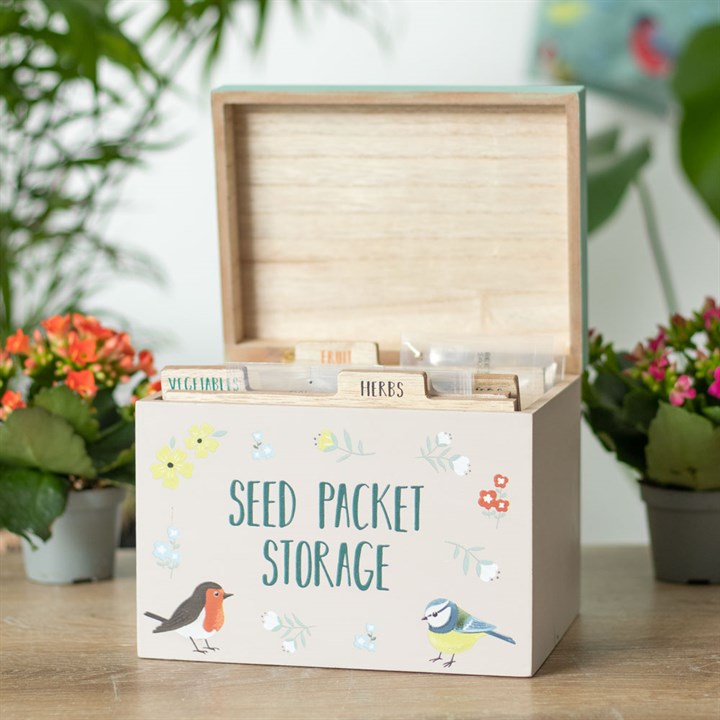 British Garden Birds Seed Packet Storage Box 5 S03720764 15