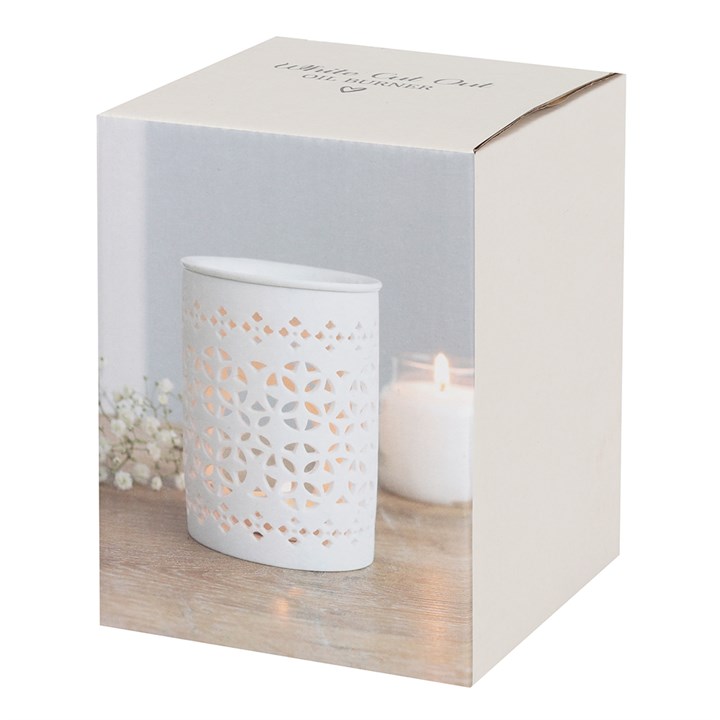 White Matte Cut Out Oil Burner 3 S03721332 13