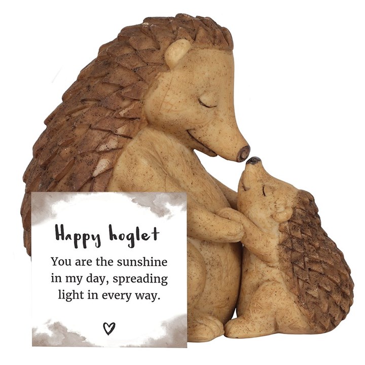 Happy Hoglet Mother and Baby Hedgehog Ornament 3 S03722385 13