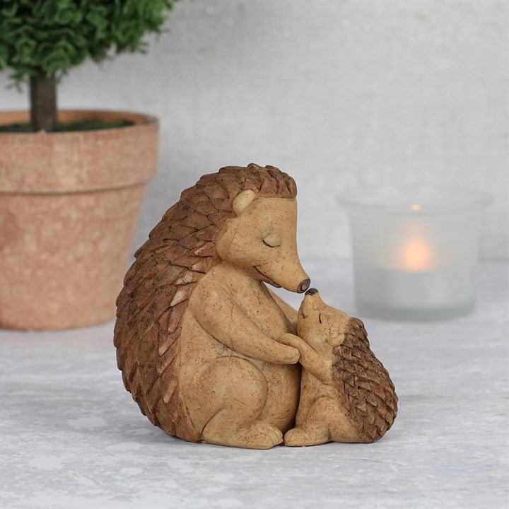 Happy Hoglet Mother and Baby Hedgehog Ornament 4 S03722385 14