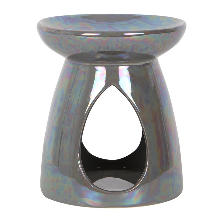 Iridescent Grey Oil Burner 1 Iridescent Grey Oil Burner