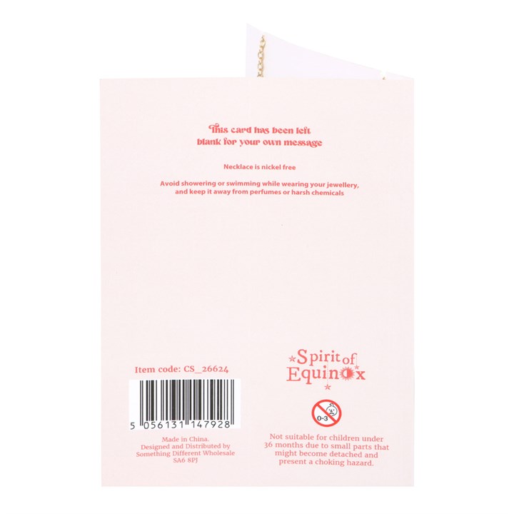 The Sun Celestial Rose Quartz Necklace Card 2 S03723290 12