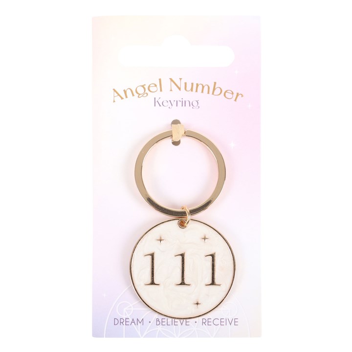 111 Angel Number Keyring 1 111 Angel Number Keyring