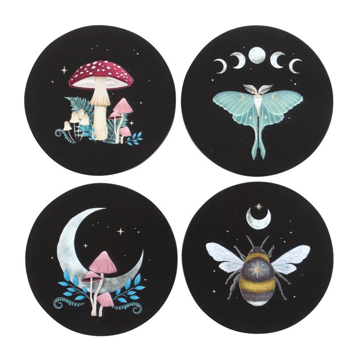 Dark Forest Coaster Set 1 Dark Forest Coaster Set