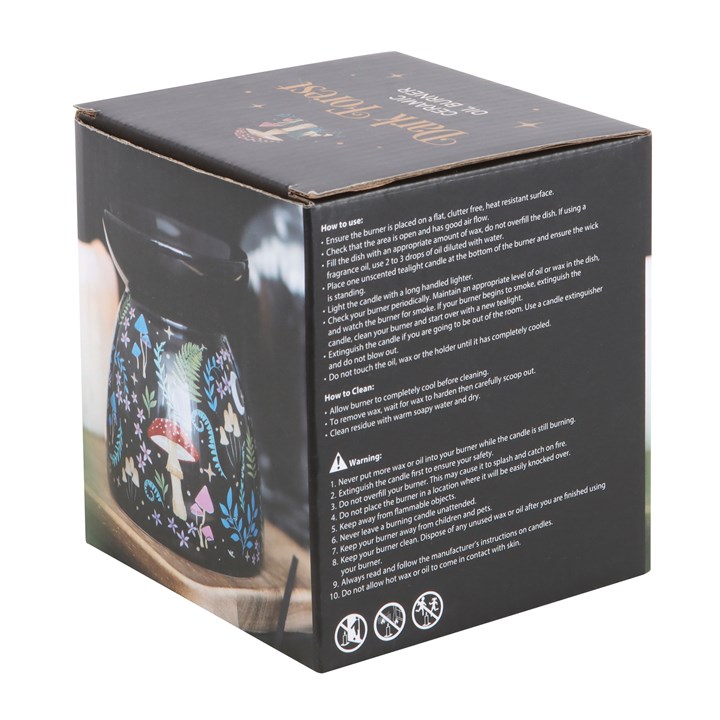 Dark Forest Print Oil Burner 6 S03723443 16