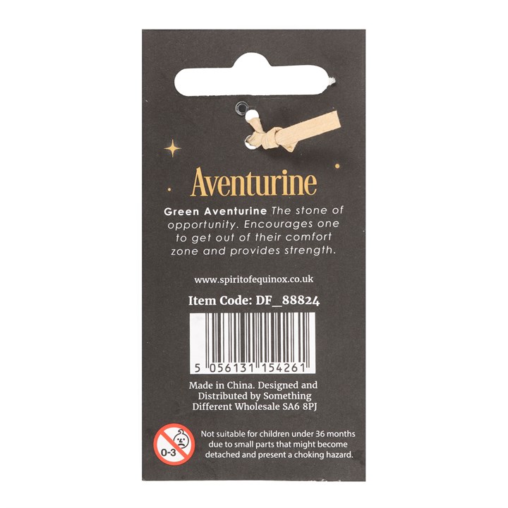 Aventurine Crystal Mushroom Keyring 2 S03723458 12