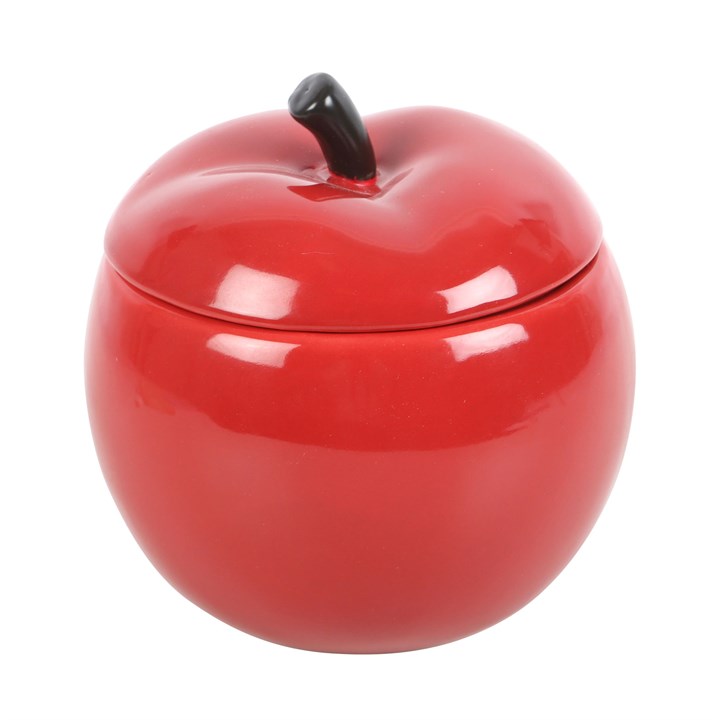 Red Apple Ceramic Oil Burner 1 Red Apple Ceramic Oil Burner