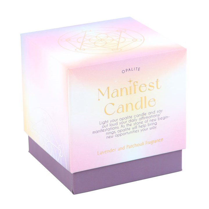 Opalite Lavender & Patchouli Manifestation Candle 5 S03723520 15