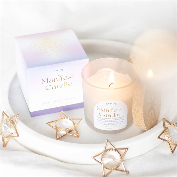 Opalite Lavender & Patchouli Manifestation Candle 6 S03723520 16