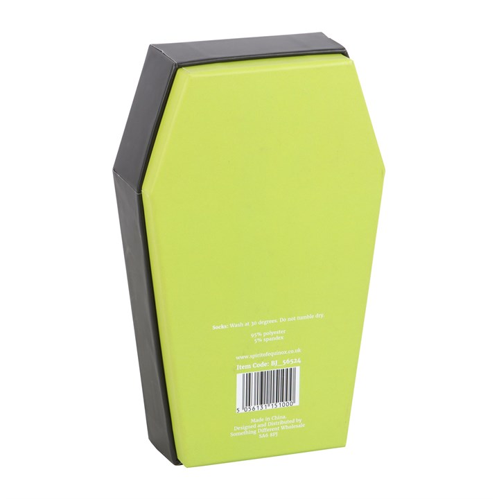 Striped Socks in Coffin Gift Box 4 S03723541 14