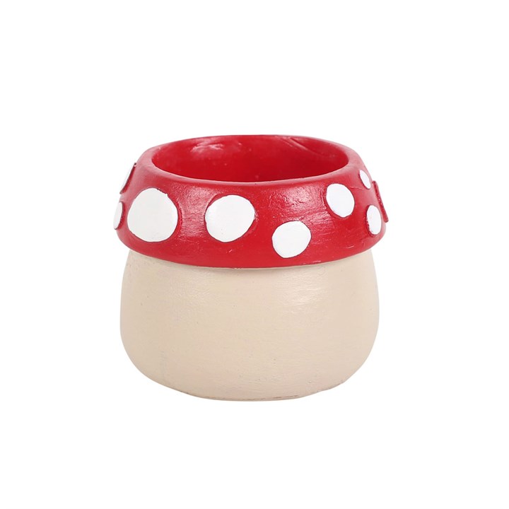 Mushroom House Resin Tealight Holder 3 S03723692 13