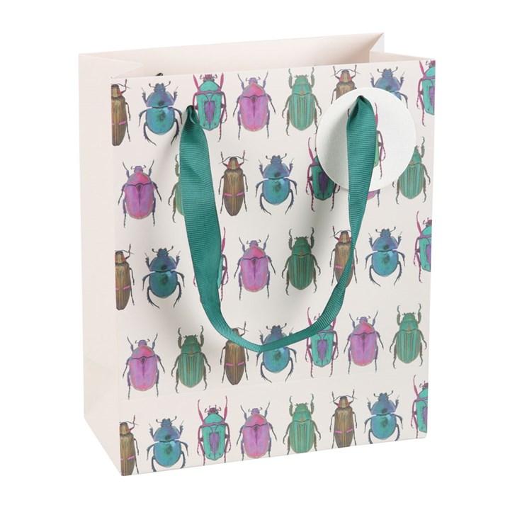 23cm Medium Beetle Print Gift Bag 1 23cm Medium Beetle Print Gift Bag
