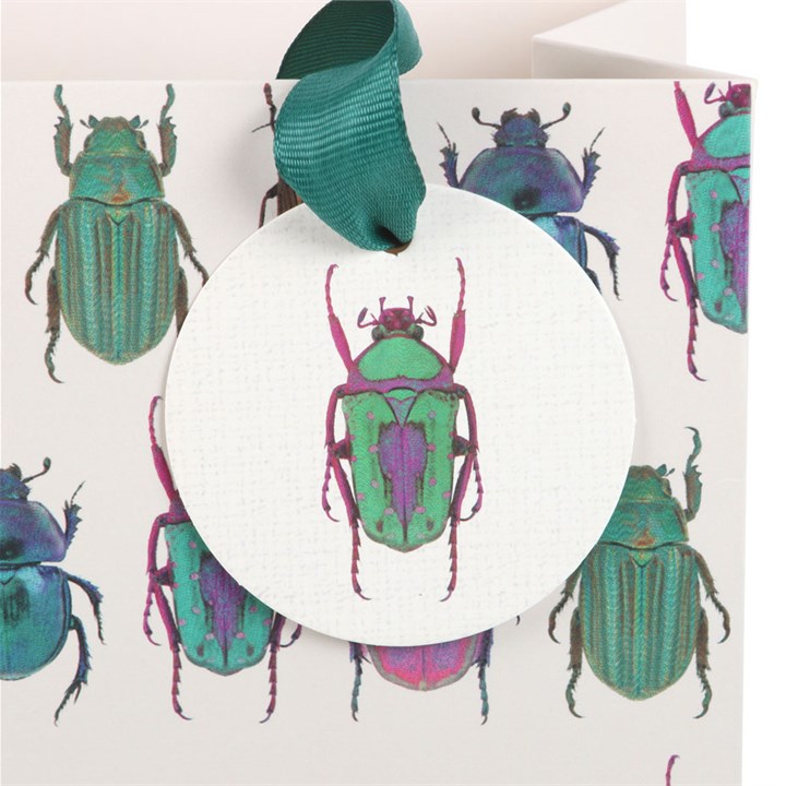 23cm Medium Beetle Print Gift Bag 2 S03723757 12