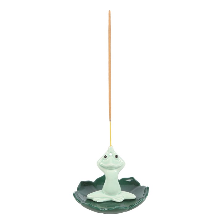 Yoga Frog Incense Stick Holder 1 Yoga Frog Incense Stick Holder