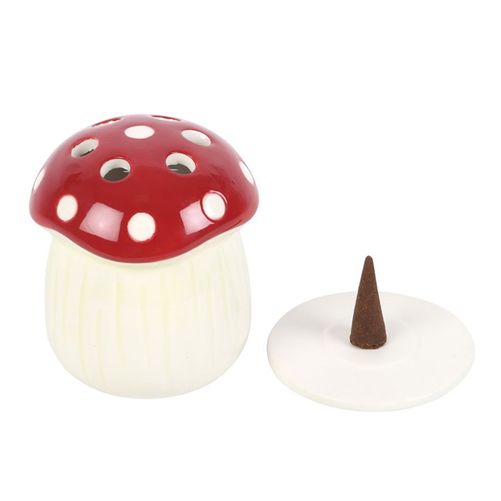 Mushroom Incense Cone Holder 2 S03723768 12