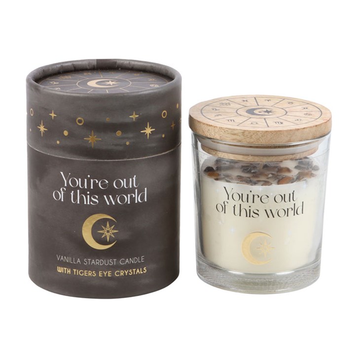 Vanilla Stardust Crystal Chip Candle 1 Vanilla Stardust Crystal Chip Candle