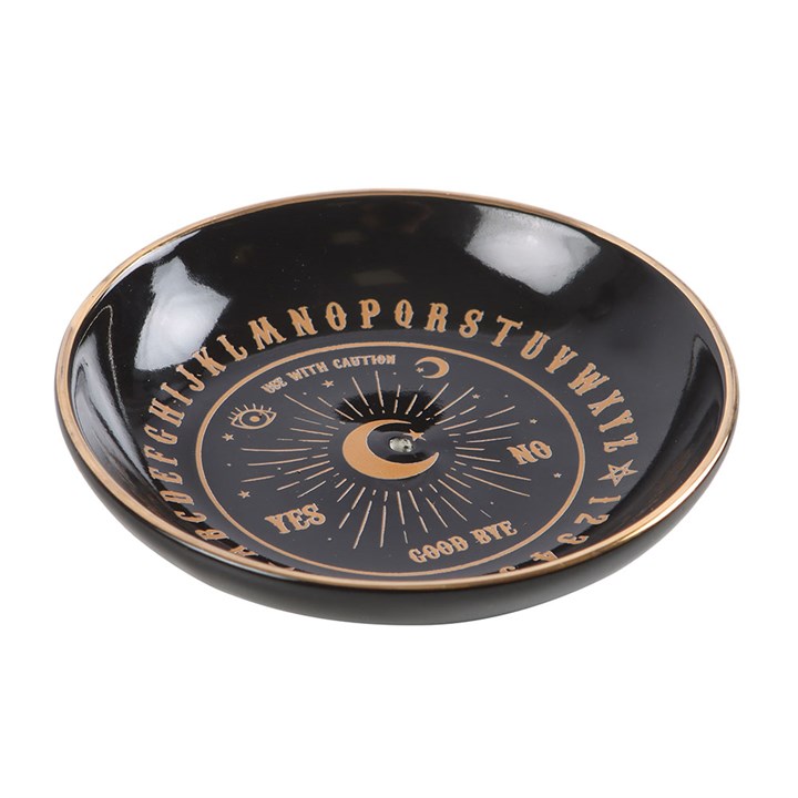 Black Talking Board Incense Holder 4 SM 240253