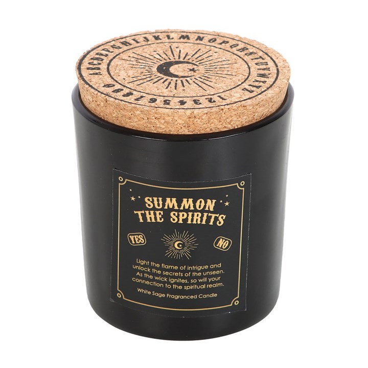 Summon the Spirits Talking Board White Sage Candle 3 SM 241252