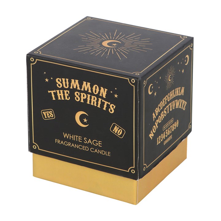 Summon the Spirits Talking Board White Sage Candle 5 SM 241254