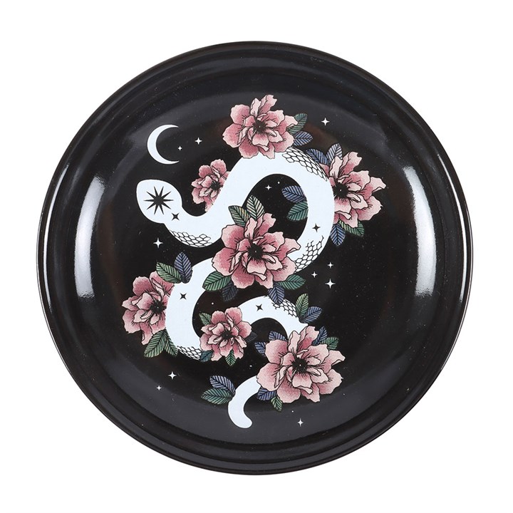 Floral Snake Trinket Dish 2 SN 189251
