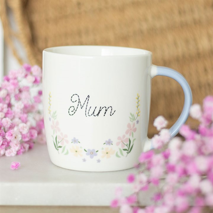 Mum Pastel Floral Mug 1 Mum Pastel Floral Mug